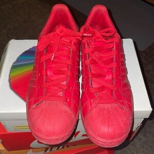 Adidas shell toe sneakers